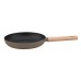 Frying pan with a long handle kitchenware