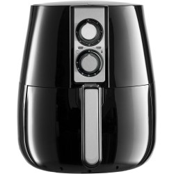 Electric Multipurpose Classic Rapid Air Fryer with Dual Dial Timer & Temperature Controls
